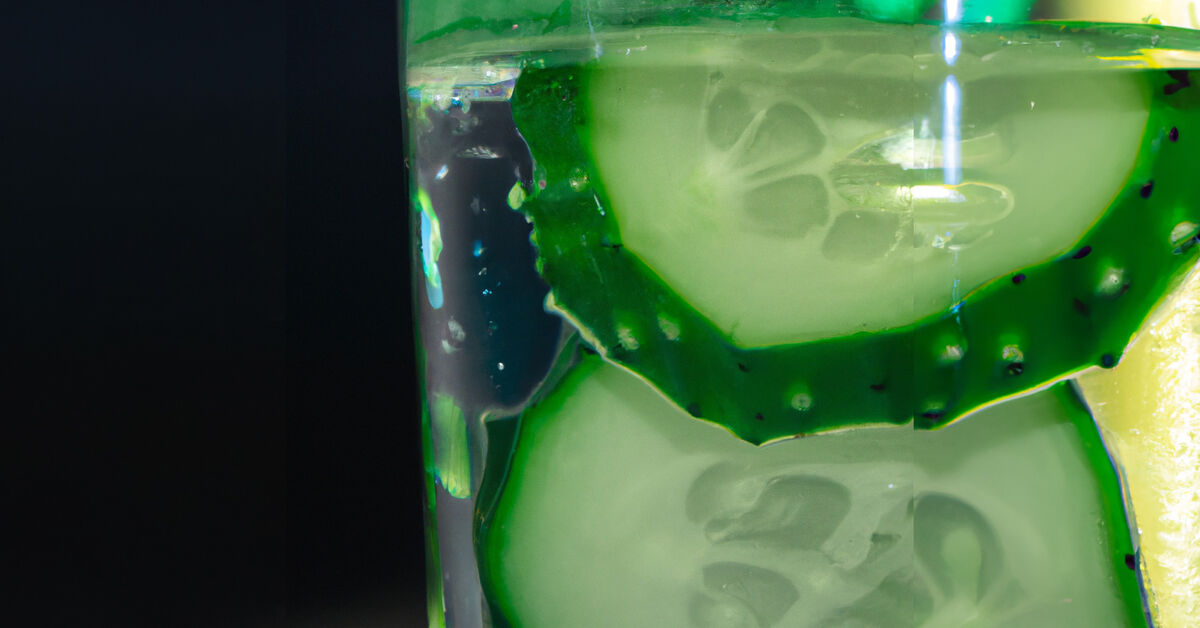 Discover the benefits of cucumber water: Preparation instructions and potential risks